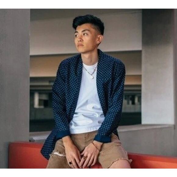 Akashi-Kama Noragi Unisex Jacket in Yama Indigo 100% Cotton Navy size XL - Picture 3 of 9